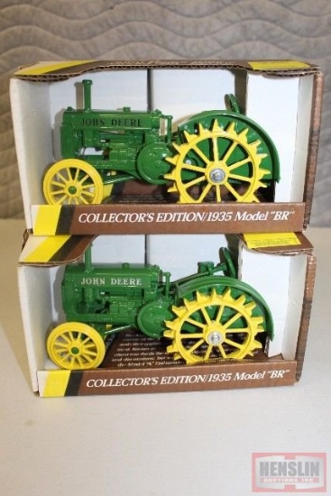 1/16 JD 1935 BR'S, COLLECTORS EDITION, BOXES