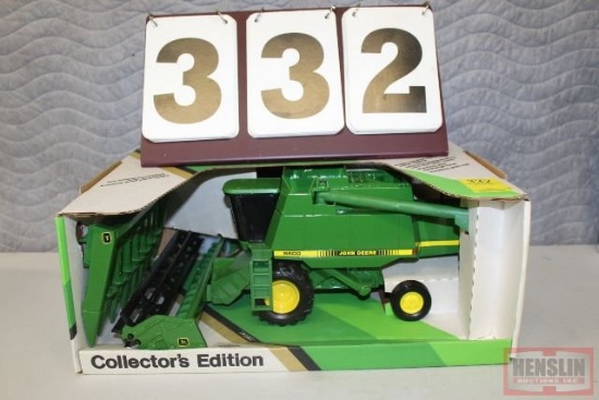 1/16 JD 9600 COMBINE WITH 2 HEADS, COLLECTORS