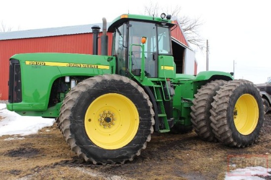 John Deere Tractors, JD Combine and Heads