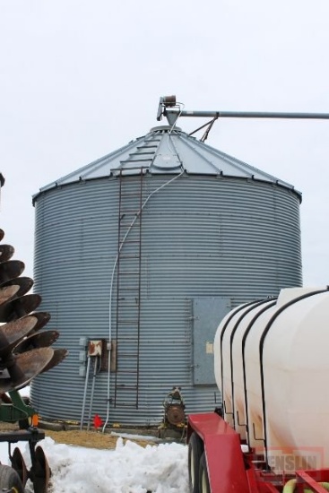 5000 BU. CHICAGO GRAIN BIN, FULL FLOOR