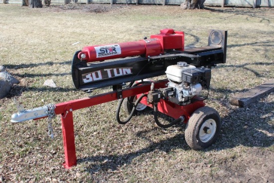 30 TON NORTHSTAR LOG SPLITTER,