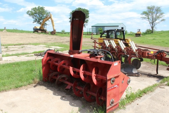 ALLOWAY SB96 8' DOUBLE AUGER SNOWBLOWER,