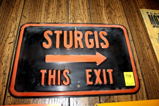 Sturgis ThisExit sign