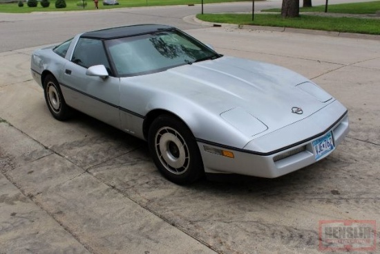 ***1985 CHEVROLET CORVETTE, GLASS TOP CONVERTIBLE