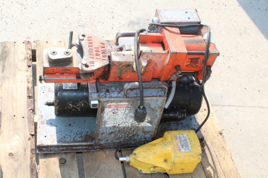 FASCUT REBAR CUTTER AND BENDER, S/N# E2-6007838