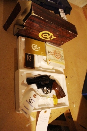 COLT DETECTIVE SPECIAL, .38 CAL, NEW IN THE BOX,