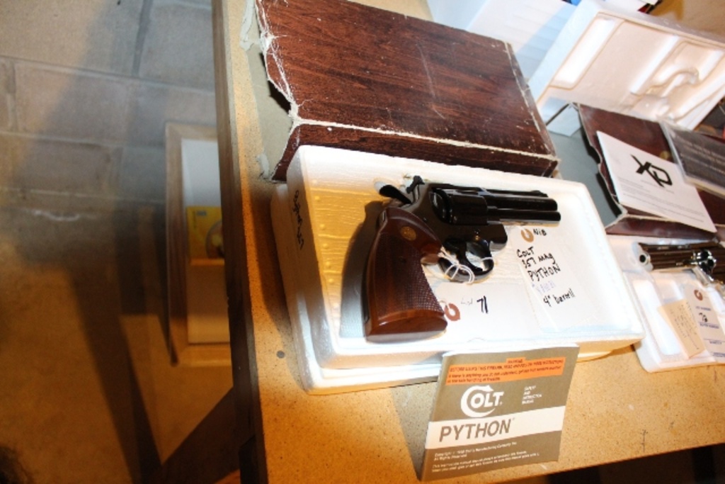 COLT 357 MAGNUM PYTHON, 7" BARREL, NEW IN BOX
