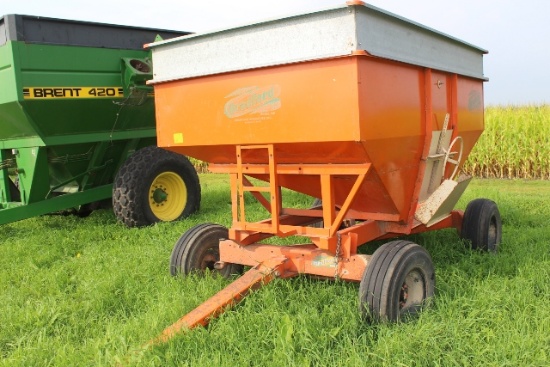 BRADFORD MODEL 165 200 BUSHEL GRAVITY BOX,