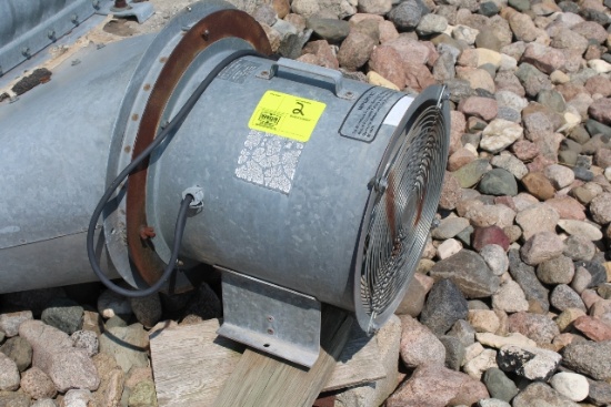 AIR STREAM 14" AERATION FAN WITH 1 HP MOTOR