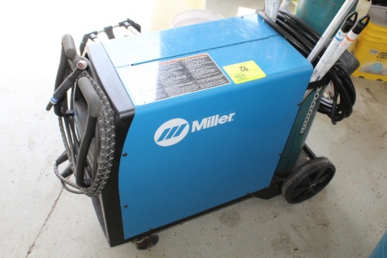 MILLER SYNCROWAVE 210 TIG WELDER, USED VERY LITTLE