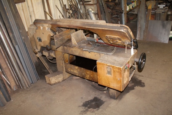 KALAMAZOO METAL BAND SAW, APPROX 12" CAP,