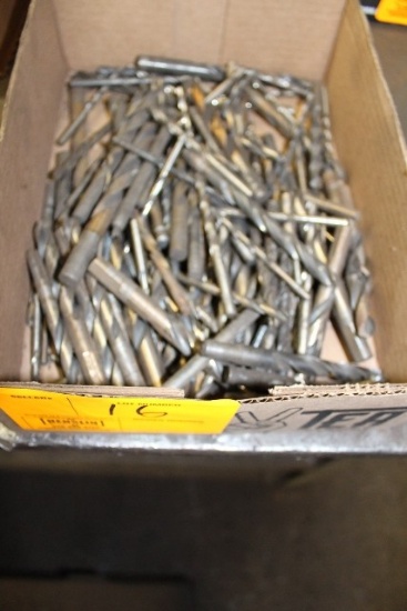 BOX OF MISC. DRILL BITS, APPROX. 1/16 - 1/2 INCH