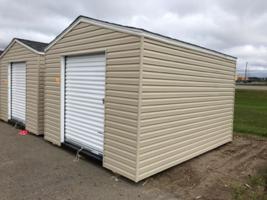 10' X 12' STORAGE BUILDING WITH 5' ROLL UP DOOR