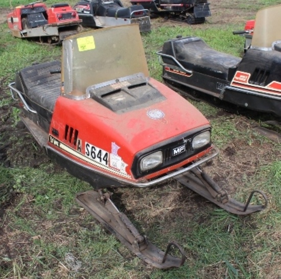 1972 SKI WHIZ 340T SNOWMOBILE,