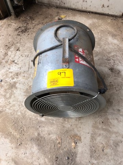 12" AIR STREAM FAN, 110 VOLT, TAX OR SIGN ST3 FORM