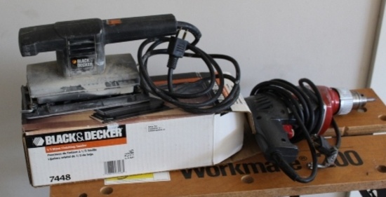 BLACK AND DECKER 3RD SHEET FINISHING SANDER