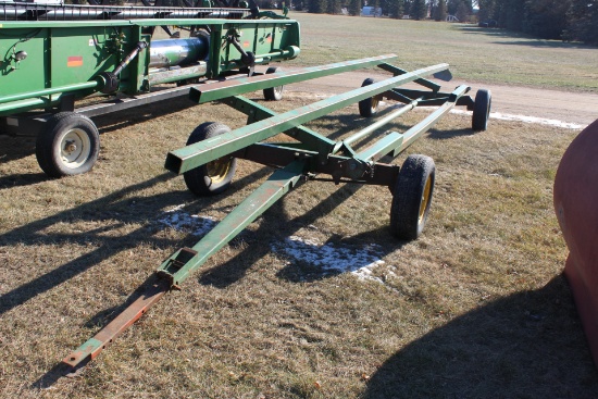 30' HOMEMADE HEADER TRAILER, TAX OR SIGN ST3 FORM