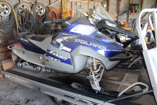 POLARIS FUSION 900 SNOWMOBILE, CLEANFIRE INJECTION