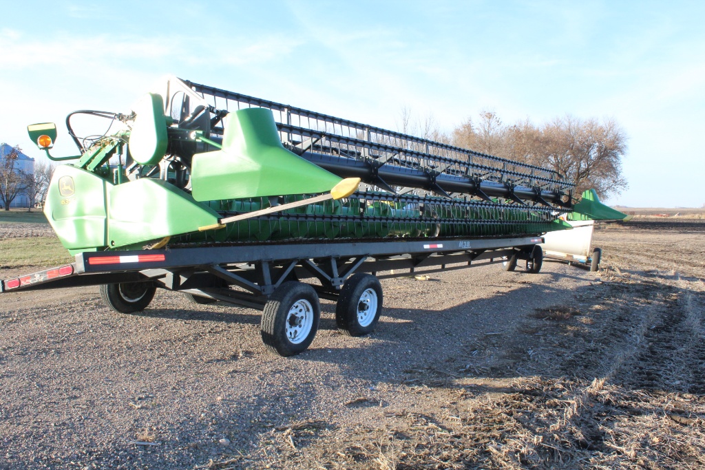 JOHN DEERE 635 HYDRAFLEX FLEXHEAD, FORE/AFT,