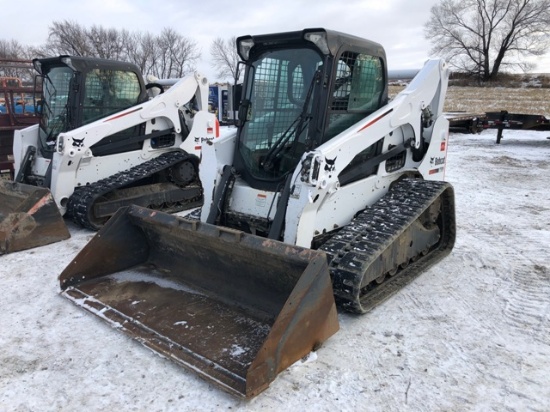 2013 BOBCAT T750 TRACK SKID LOADER,