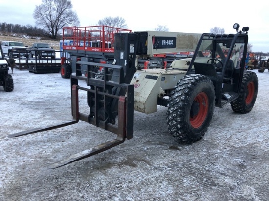 INGERSOLL RAND 843C TELEHANDLER, 4 X 4,