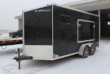 *** 2014 STEALTH 7' X 16' TANDEM AXLE ENCLOSED