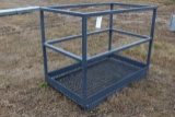 3' X 5' STEEL WORK PLATFORM, TAX NO EXECPTIONS