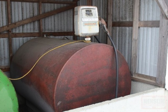 500 GALLON GASOLINE BARREL, 110 VOLT