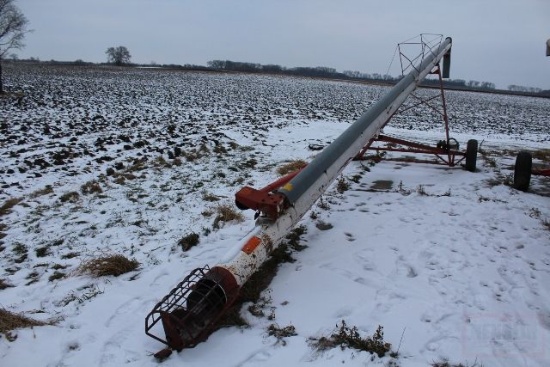 FETERAL 10" X 55' AUGER, PTO, WHITE,