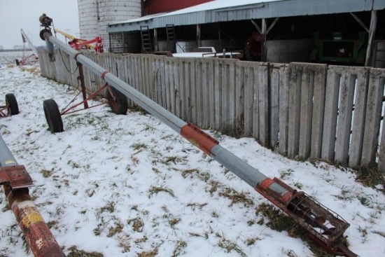 6" X 21' AUGER, ELECTRIC MOTOR