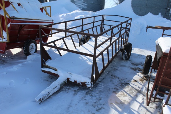 2 WHEEL HAY FEEDER TRAILER