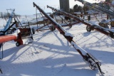 APPROX 8' X 45' FETERAL AUGER, RED GEAR BOX