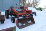 FORD 5000 DSL 2WD TRACTOR W/ DUAL HYD LOADER,