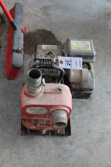 RED LION 2" TRANSFER PUMP, 3.5 HP B & S ENGINE