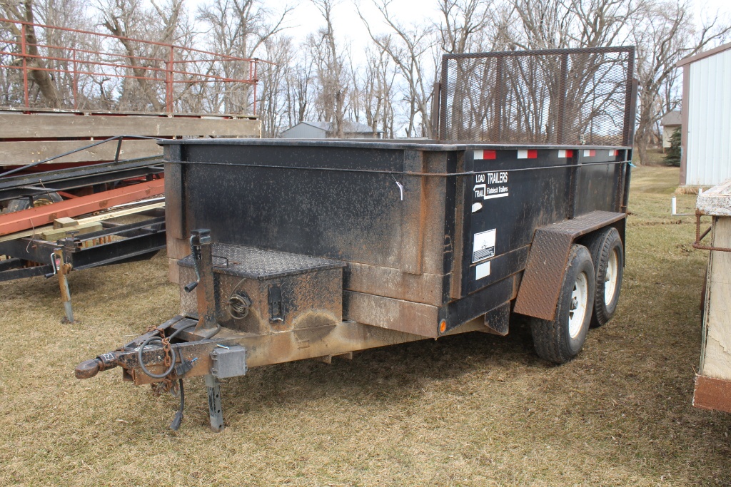 *** 1999 LOAD TRAIL 78" X 12' TANDEM AXLE