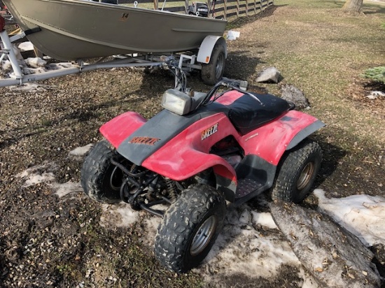 YAMAHA BREEZE 4 WHEELER, HAVE NOT HAD IT RUNNING