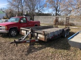 *** 2005 ABU 20' TANDEM AXLE FLATBED TRAILER,