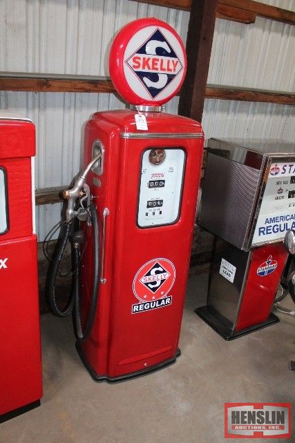 Tokheim Short 39 Gas Pump Cabinet Only No Guts Art Antiques