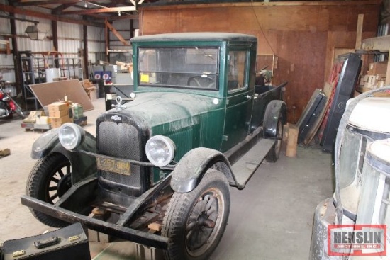 ***1928 CHEVROLET 1 TON TRUCK W/WOODEN BOX, APPROX