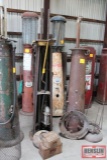 BULTER HAND VISABLE GAS PUMP FOR PARTS OR REPAIR,