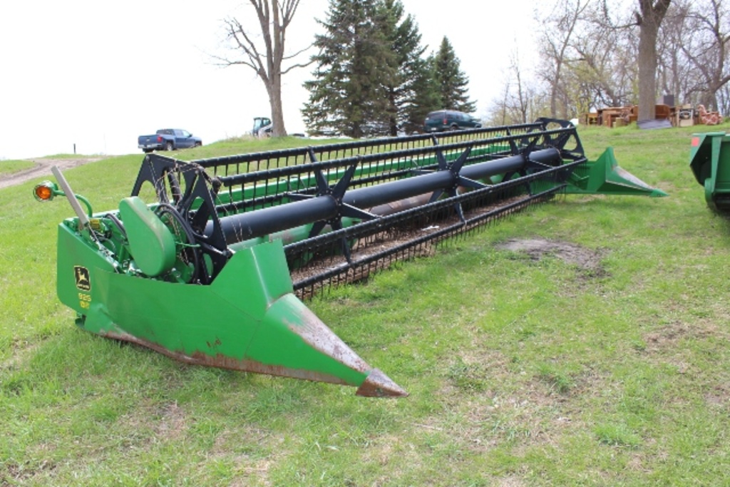 JD925 FLEX HEAD, FORE & AFT, STUBBLE LIGHTS,
