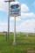 NEW ULM TRACTOR 4' X 4' DOUBLE SIDED SIGN