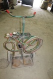 TORCH CART, HOSES, GAUGES