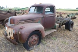 FORD SINGLE AXLE TRUCK, UNABLE TO FIND VIN#,