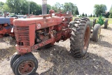 1953 FARMALL SUPER M, NF, 16.9-38 REARS, LIKE NEW,