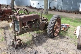 1936 JD B, NF, FLAT REAR SPOKE ON RUBBER, SN-15505