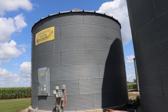 MFS 27' APPROX 7,000 BUSHEL GRAIN BIN,