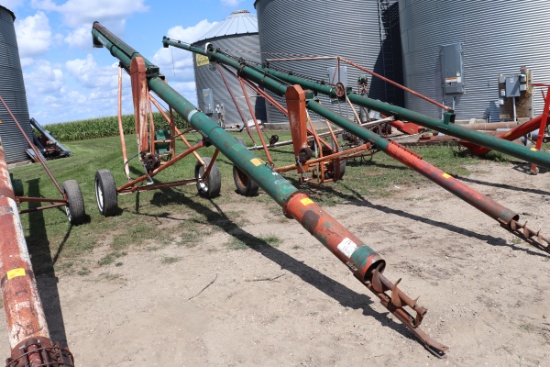 SPEED KING 6" X 26' AUGER, BAD GEAR BOX, PARTS,