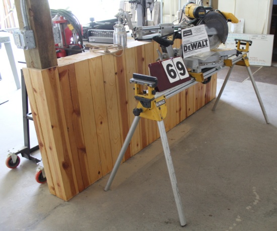 DEWALT DW 708 SLIDING COMPOUND MITRE SAW,