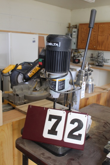 DELTA HOLLOW CHISEL MORTISER, 1/2 HP.